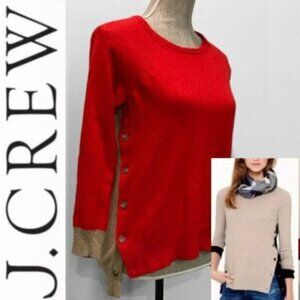 J Crew Wool Long Sleeve Sweater Medium​​​​​​